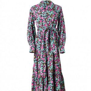 Roller Rabbit Sonora Floral Print Cotton Dress NWT